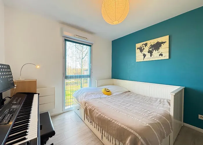 Appartement Le Bignon - Wifi, Tv, 4 Personnes, 1 Min à Pied Du Tram